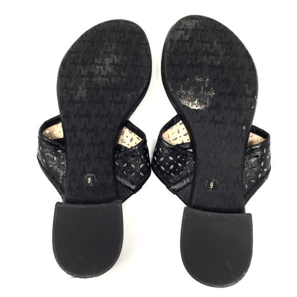 Amalfi By Rangoni Black Sandals - Picture 8 of 8